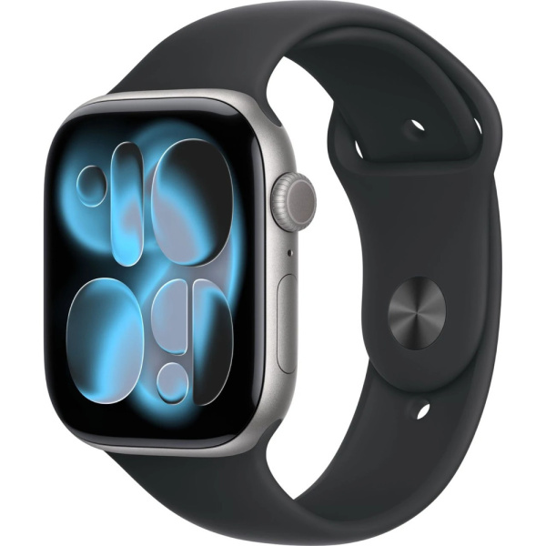Смарт-часы Apple Watch Series 11 46mm серыйчерный резина 1