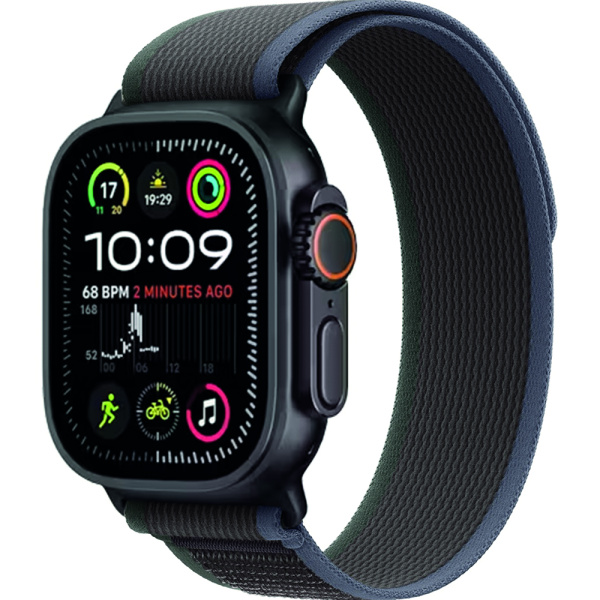Смарт-часы Apple Watch Ultra 2 Satin Black Trail Loop сине-черный  1