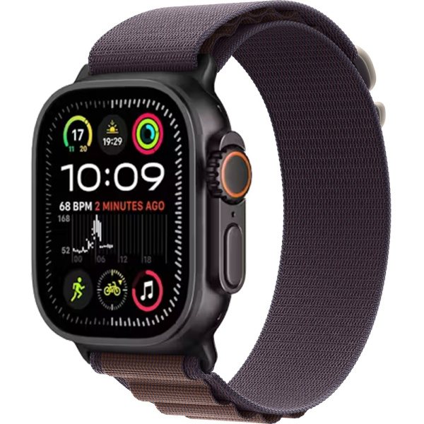 Смарт-часы Apple Watch Ultra 2 Satin Black Alpine Loop индиго 1