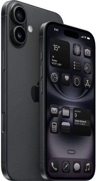 Apple iPhone 16 черный 2