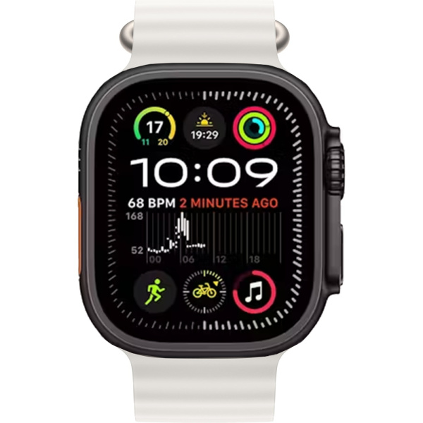 Смарт-часы Apple Watch Ultra 2 Satin Black Ocean Band белый 2