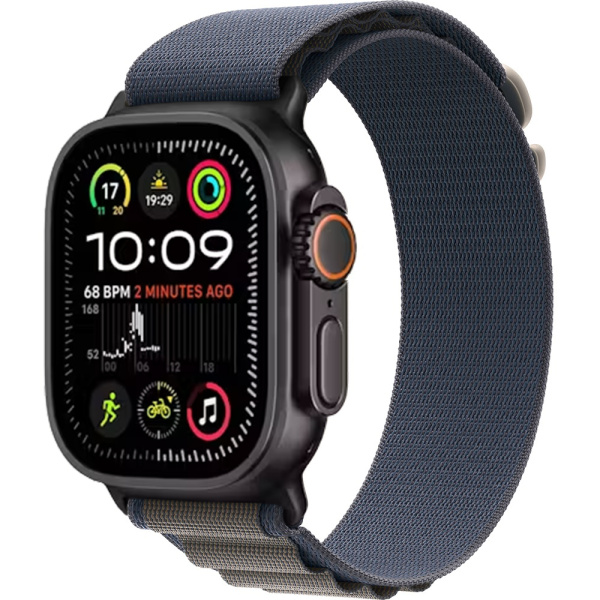 Смарт-часы Apple Watch Ultra 2 Satin Black Alpine Loop синий 1