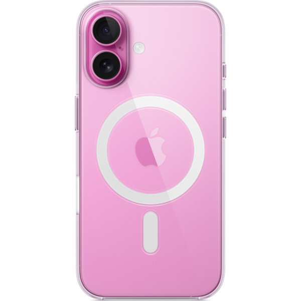 Apple для iPhone 16 Silicone с MagSafe прозрачный 3